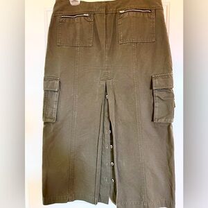 ⭐Host Pick⭐Vintage Maxi Cargo Skirt L